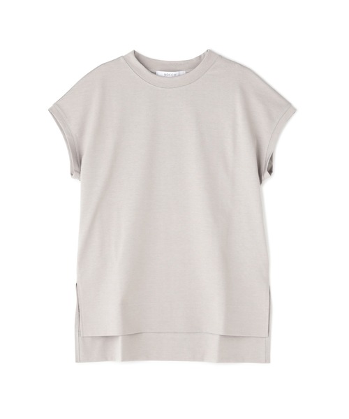 BOSCH（ボッシュ）の「ファインコットン天竺（Tシャツ/カットソー・レディース・ホワイト/ピンク/ベージュ系その他2/グレー系その他・38）」の2枚目の写真