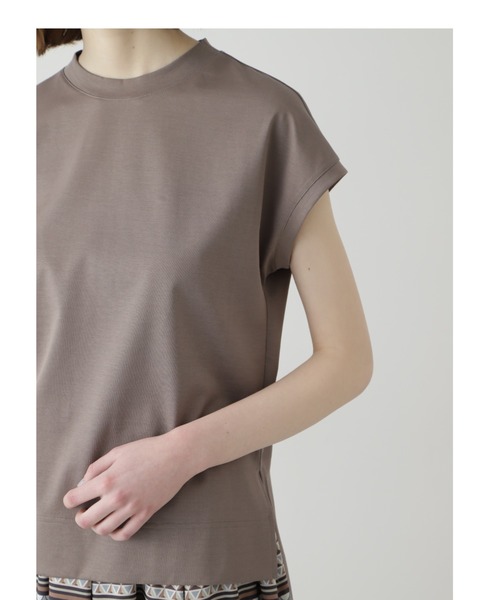 BOSCH（ボッシュ）の「ファインコットン天竺（Tシャツ/カットソー・レディース・ホワイト/ピンク/ベージュ系その他2/グレー系その他・38）」の8枚目の写真