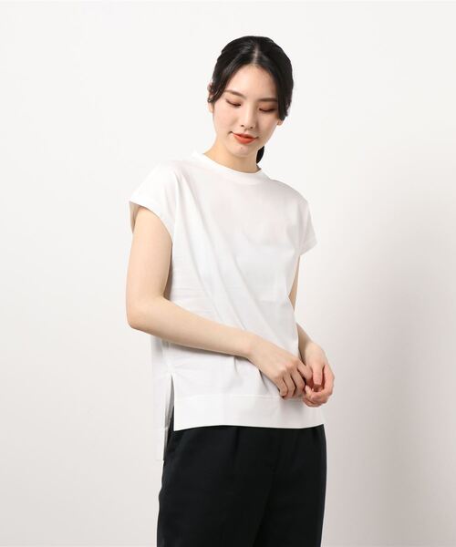 BOSCH（ボッシュ）の「ファインコットン天竺（Tシャツ/カットソー・レディース・ホワイト/ピンク/ベージュ系その他2/グレー系その他・38）」の21枚目の写真