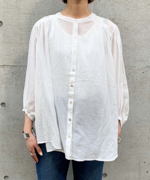 CIAOPANIC TYPY（チャオパニックティピー）の「レース襟付きボリュームブラウス（シャツ/ブラウス・レディース・ホワイト・ONE SIZE）」の17枚目の写真