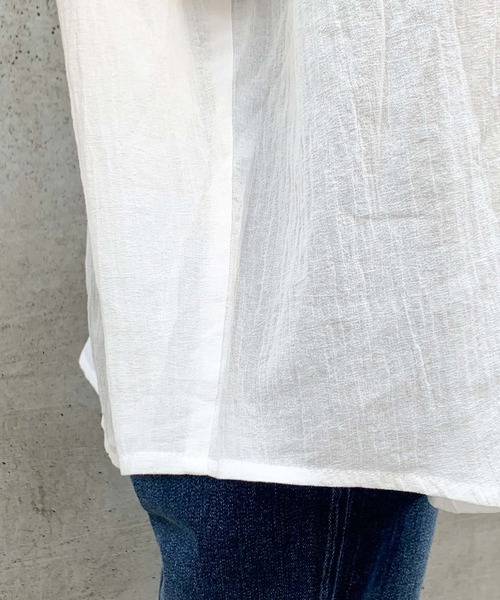 CIAOPANIC TYPY（チャオパニックティピー）の「レース襟付きボリュームブラウス（シャツ/ブラウス・レディース・ホワイト・ONE SIZE）」の9枚目の写真