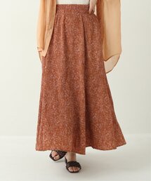 RAY CASSIN | 楊柳単色花柄スカート(スカート)