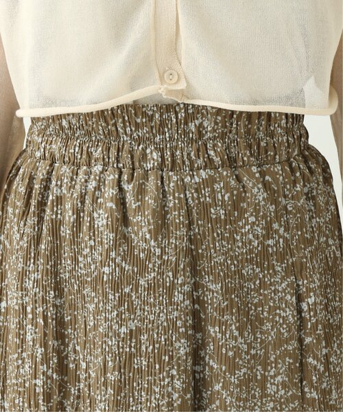 RAY CASSIN（レイカズン）の「楊柳単色花柄スカート（スカート・レディース・オレンジ/グリーン/キナリ・FREE）」の11枚目の写真