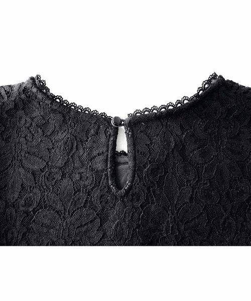 シロップ．（シロップ．）の「レディーなレースのノースリーブトップス（その他トップス・レディース・ブラック/ベージュ・SMALL/MEDIUM/LARGE/X-LARGE/XX-LARGE）」の4枚目の写真