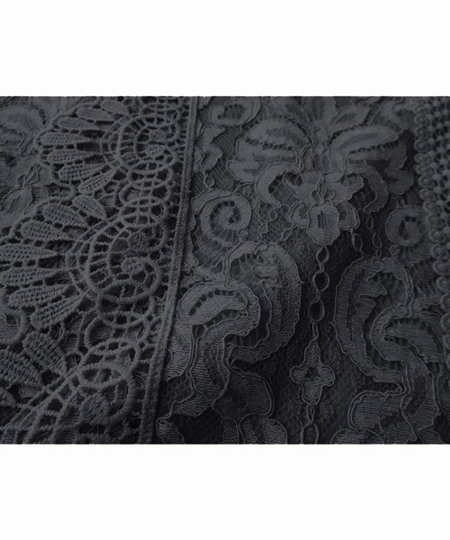 シロップ．（シロップ．）の「レディーなレースのノースリーブトップス（その他トップス・レディース・ブラック/ベージュ・SMALL/MEDIUM/LARGE/X-LARGE/XX-LARGE）」の10枚目の写真