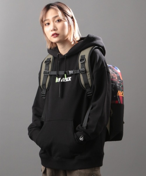 AVIREX（アヴィレックス）の「【直営店限定】ファイターフォト バックパック/ リュック/ FIGHTER PHOTO BACKPACK（バックパック/リュック・レディース・オリーブ・FREE）」の2枚目の写真