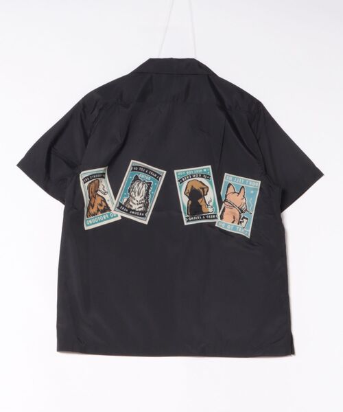 PARKS TOKYO SELECT（パークストウキョウセレクト）の「【UNIVERD72】アロハシャツ(DOG)（シャツ/ブラウス・メンズ・ブラック/ブルー・MEDIUM/LARGE/X-LARGE）」の6枚目の写真