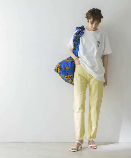 URBAN RESEARCH(アーバンリサーチ)の「アフリカン柄トートバッグ(トートバッグ・レディース・グリーン系その他/ブルー系その他/イエロー系その他・-)」の17枚目の写真