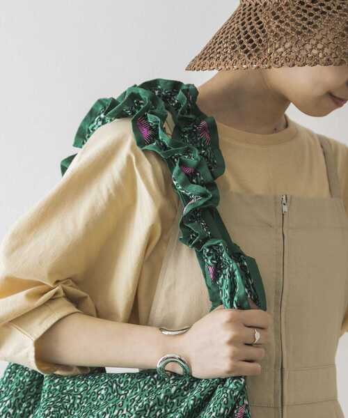 URBAN RESEARCH(アーバンリサーチ)の「アフリカン柄トートバッグ(トートバッグ・レディース・グリーン系その他/ブルー系その他/イエロー系その他・-)」の21枚目の写真