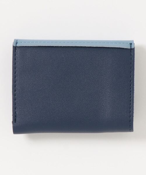 STYLEBLOCK（スタイルブロック）の「バイカラーコンパクト財布（財布・レディース・ブラック/ベージュ/ピンク/ブルー/グリーン・FREE）」の6枚目の写真