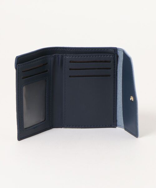 STYLEBLOCK（スタイルブロック）の「バイカラーコンパクト財布（財布・レディース・ブラック/ベージュ/ピンク/ブルー/グリーン・FREE）」の7枚目の写真