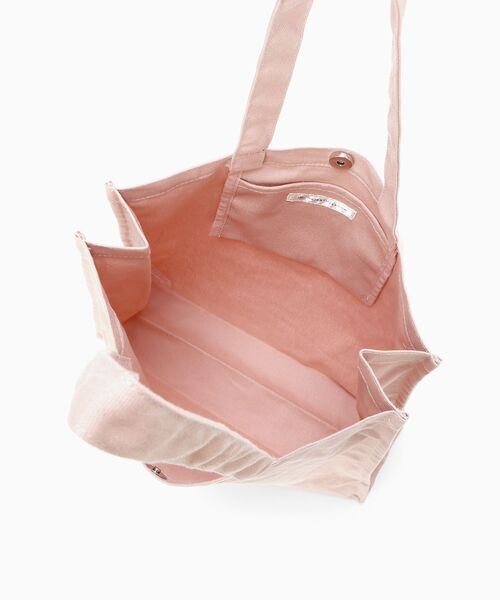 MAJESTIC LEGON（マジェスティックレゴン）の「カフェタイムトート（トートバッグ・レディース・ブラック/ピンク/アイボリー・FREE）」の5枚目の写真