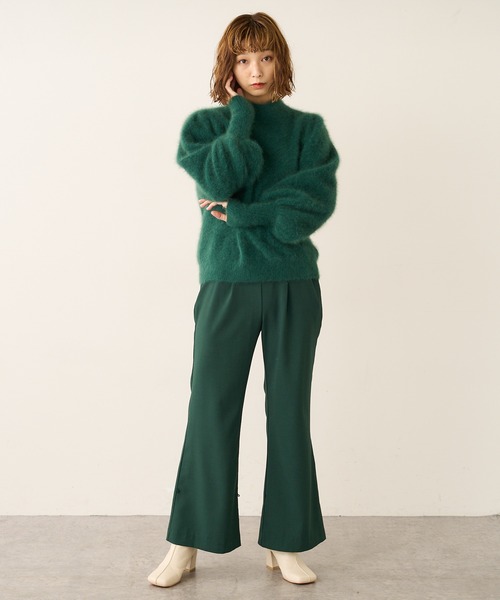 Lui's(ルイス)の「裾絞り2WAYパンツ(スラックス・レディース・グリーン/ブラック・FREE)」の19枚目の写真