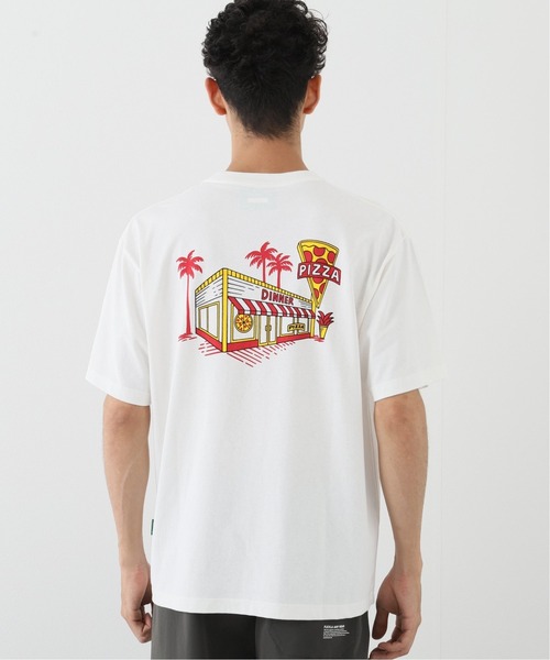 PLAN C ピザイラスト Tシャツ　新品未使用 B.C STOCK（ベーセーストック）の「ファントムピザT 「ルーシー