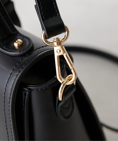 OLIVE des OLIVE（オリーブデオリーブ）の「【WEB限定】べっ甲ひねりショルダー（ショルダーバッグ・レディース・ブラック/ワインレッド/ダークブラウン/ダークベージュ・FREE）」の19枚目の写真