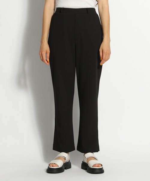 niko and...（ニコアンド）の「カットカルゼスラリパンツ（その他パンツ・レディース・ブラック/アイボリー/グリーン・MEDIUM/LARGE）」の9枚目の写真