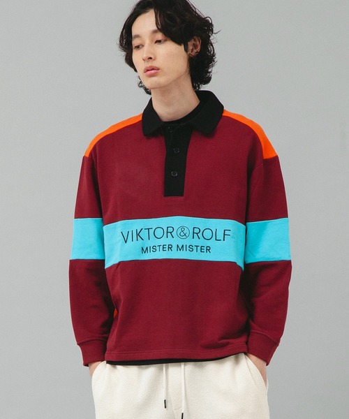 VIKTOR&ROLF(ヴィクター＆ロルフ)ラガーシャツプルオーバー/V&R MISTER MISTER SWEATER