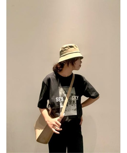 AZUL by moussy（アズールバイマウジー）の「BUCKET HAT / バケットハット（ハット・レディース・ブラック/ベージュ/ダークブラック・FREE）」の22枚目の写真