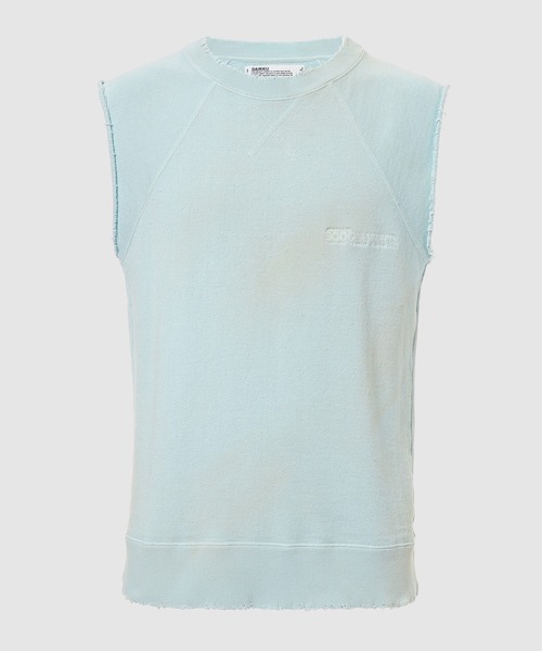 DAIRIKU（ダイリク）の「"Ponyboy"  Cut off Sweater Vest（ベスト・メンズ・ネイビー系/グレー系その他/ブルー系その他・L）」の2枚目の写真