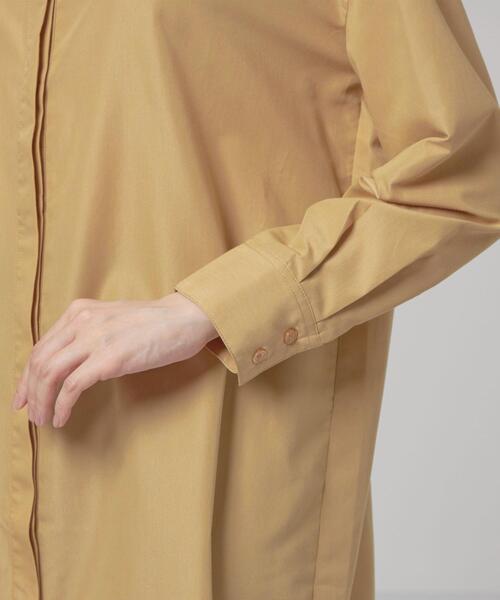 closet story(クローゼットストーリー)の「<closet story(クローゼットストーリー)>ニット×シャツワンピース(ワンピース・レディース・ベージュ/オフホワイト/ライム・FREE)」の13枚目の写真