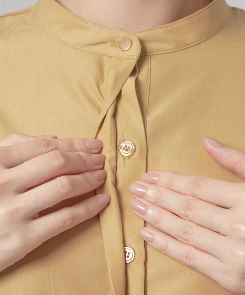 closet story(クローゼットストーリー)の「<closet story(クローゼットストーリー)>ニット×シャツワンピース(ワンピース・レディース・ベージュ/オフホワイト/ライム・FREE)」の8枚目の写真