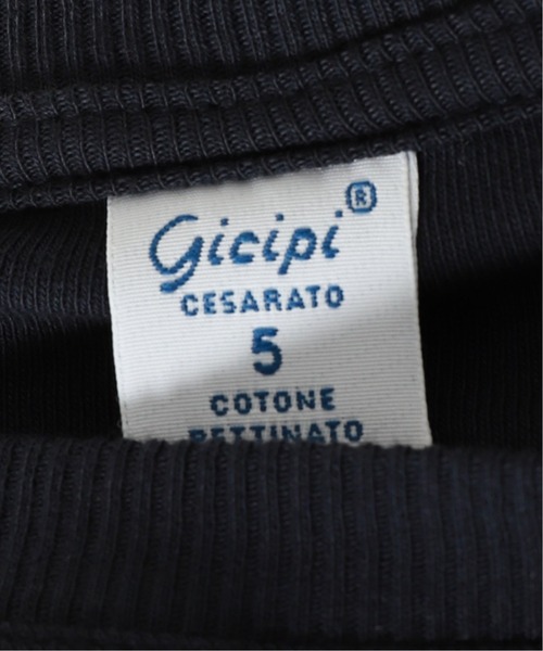 gicipi（ジチピ）の「【gicipi/ジチピ 】LUPO ソフトコットンクルーネックニット（ニット/セーター・メンズ・ブラック/ネイビー/キャメル・MEDIUM/LARGE）」の12枚目の写真