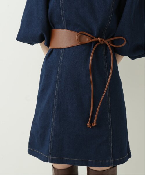 RAY CASSIN(レイカズン)の「2wayサッシュベルト(ベルト・レディース・ブラウン/ブラック・FREE)」の1枚目の写真