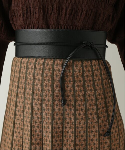 RAY CASSIN(レイカズン)の「2wayサッシュベルト(ベルト・レディース・ブラウン/ブラック・FREE)」の3枚目の写真