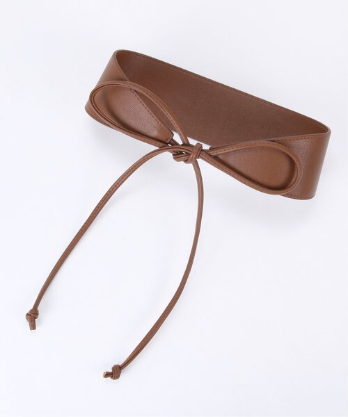 RAY CASSIN(レイカズン)の「2wayサッシュベルト(ベルト・レディース・ブラウン/ブラック・FREE)」の10枚目の写真