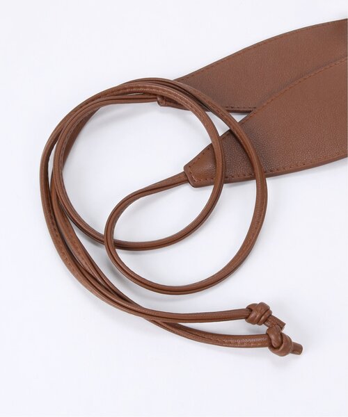 RAY CASSIN(レイカズン)の「2wayサッシュベルト(ベルト・レディース・ブラウン/ブラック・FREE)」の13枚目の写真