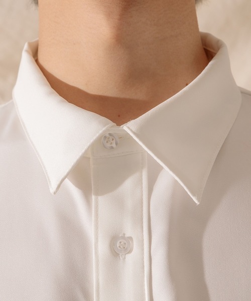 Adoon plain(アドーンプレーン)の「【Adoon plain】ポケットデザインシャツ(シャツ/ブラウス・メンズ・ホワイト/ブラック・MEDIUM/LARGE)」の7枚目の写真