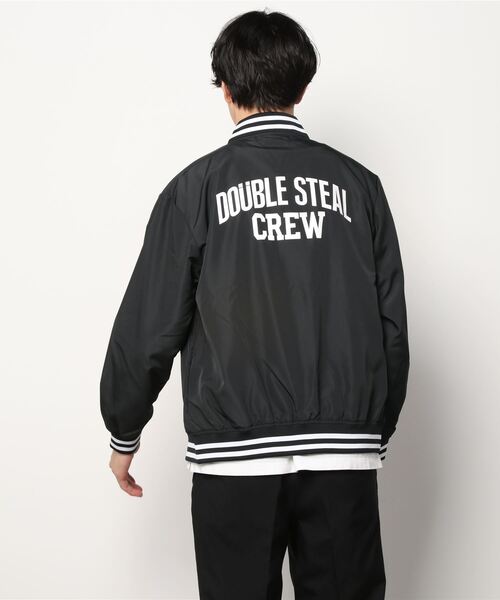 DOUBLE STEAL(ダブルスティール)の「EXCLUSIVE NYLON STADIUM JUMPER(スタジャン・メンズ・ブラック・LARGE/X-LARGE/MEDIUM)」の20枚目の写真