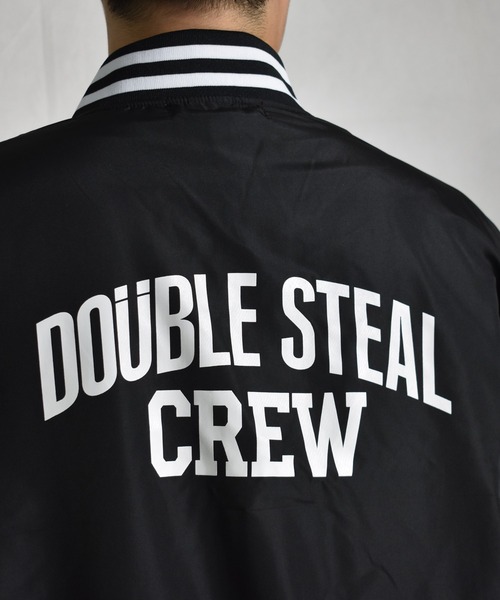 DOUBLE STEAL(ダブルスティール)の「EXCLUSIVE NYLON STADIUM JUMPER(スタジャン・メンズ・ブラック・LARGE/X-LARGE/MEDIUM)」の15枚目の写真