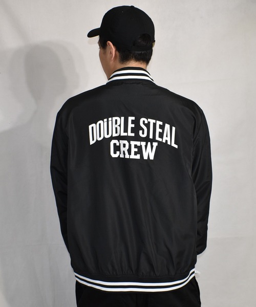 DOUBLE STEAL(ダブルスティール)の「EXCLUSIVE NYLON STADIUM JUMPER(スタジャン・メンズ・ブラック・LARGE/X-LARGE/MEDIUM)」の16枚目の写真