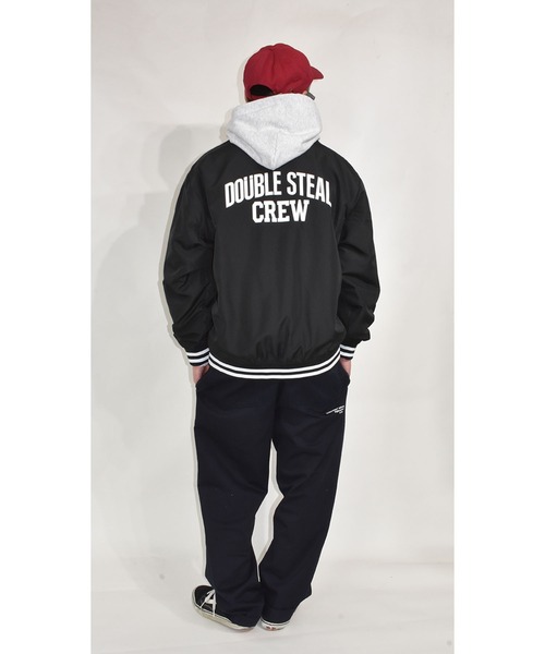 DOUBLE STEAL(ダブルスティール)の「EXCLUSIVE NYLON STADIUM JUMPER(スタジャン・メンズ・ブラック・LARGE/X-LARGE/MEDIUM)」の12枚目の写真