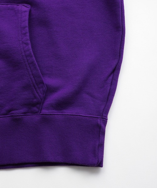 X-girl(エックスガール)の「RHINESTONE LOGO SWEAT HOODIE(パーカー・レディース・グリーン/ブラック/パープル・XL/S/M/L)」の11枚目の写真