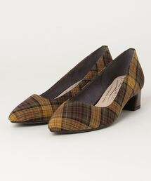 JOLI ENCORE ジョリーアンコール ASYMMETRIC PUMPS4 アシンメトリックパンプス4 JE10961 YELLOW CHECK