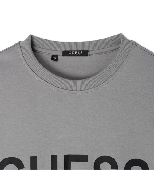 Guess（ゲス）の「Logo Sweat（スウェット・メンズ・ブラック/グレー・MEDIUM/LARGE/X-LARGE/SMALL）」の8枚目の写真