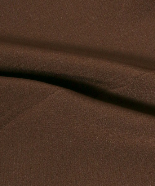 ANPAS（アンパス）の「Drape Wide Tuck Tapered Pants/ドレープ ワイドタックテーパードパンツ スラックス（スラックス・メンズ・ブルー/ブラック/ブラウン/キャメル・M/L）」の8枚目の写真