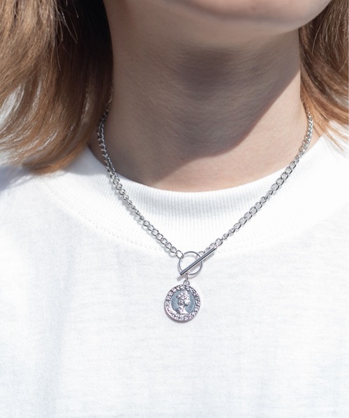 PairPair（ペアペア）の「チェーン×コインネックレス(ユニセックス）（ネックレス・レディース・ゴールド/シルバー・FREE）」の12枚目の写真