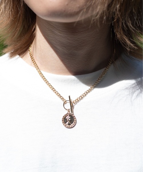 PairPair（ペアペア）の「チェーン×コインネックレス(ユニセックス）（ネックレス・レディース・ゴールド/シルバー・FREE）」の6枚目の写真