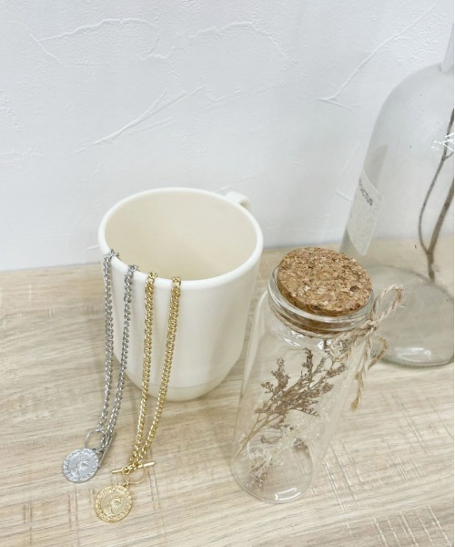 PairPair（ペアペア）の「チェーン×コインネックレス(ユニセックス）（ネックレス・レディース・ゴールド/シルバー・FREE）」の11枚目の写真