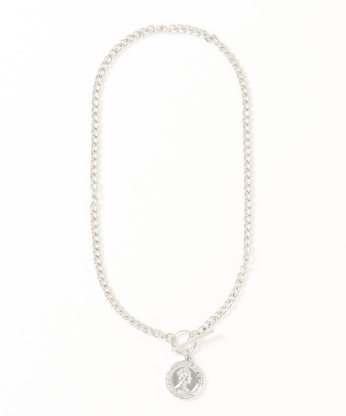 PairPair（ペアペア）の「チェーン×コインネックレス(ユニセックス）（ネックレス・レディース・ゴールド/シルバー・FREE）」の7枚目の写真