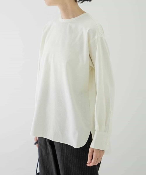 かぐれ（カグレ）の「ノイルシルククルーネックシャツ（シャツ 