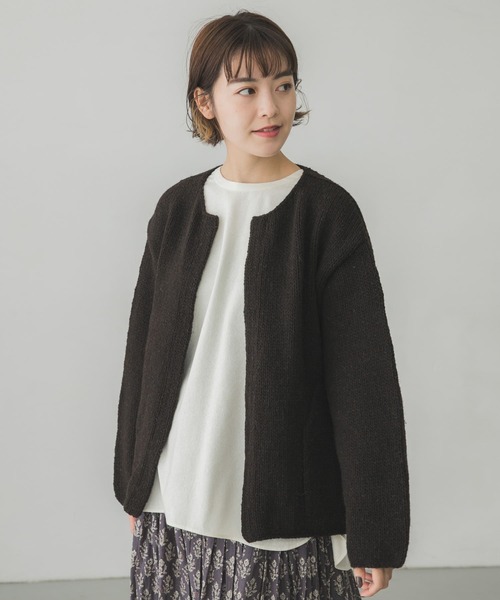 かぐれ（カグレ）の「ノイルシルククルーネックシャツ（シャツ 