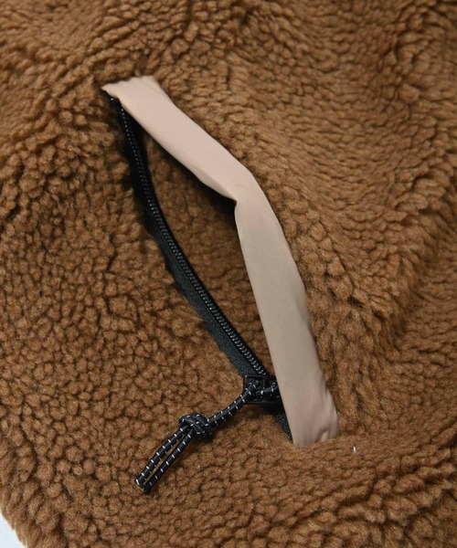 Carhartt WIP（カーハートダブリューアイピー）の「Carhartt WIP(カーハート ワークインプログレス) PRENTIS ハーフジップパーカー（パーカー・メンズ・オフホワイト/ブラウン/カーキ・S/M/L）」の11枚目の写真