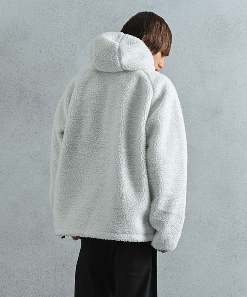 Carhartt WIP（カーハートダブリューアイピー）の「Carhartt WIP(カーハート ワークインプログレス) PRENTIS ハーフジップパーカー（パーカー・メンズ・オフホワイト/ブラウン/カーキ・S/M/L）」の13枚目の写真