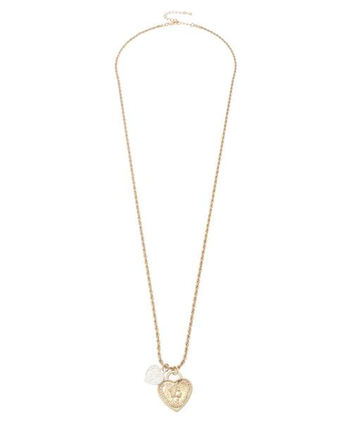 AMERICAN HOLIC（アメリカンホリック）の「スクリューチェーンハートコインネックレス（ネックレス・レディース・シルバー/ゴールド・FREE）」の9枚目の写真