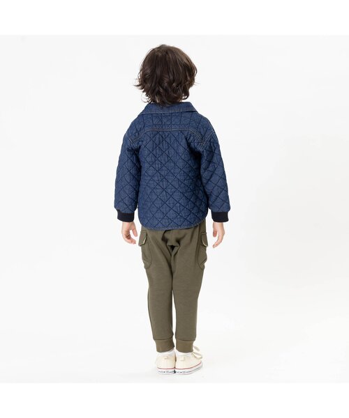 F.O.KIDS(エフオーキッズ)の「キルトシャツジャケット(シャツ/ブラウス・キッズ・ブラウン/インディゴブルー・100/90/130/120/95/110/140/80)」の14枚目の写真