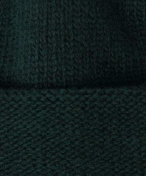 SHIPS（シップス）の「SHIPS: japan quality ウール ニットキャップ (ビーニー)（ニットキャップ/ビーニー・メンズ・ブラック/ベージュ/ブラウン/グリーン・ONE SIZE）」の7枚目の写真
